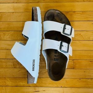 Birkenstock Arizona - Sz 9 / 39 - White